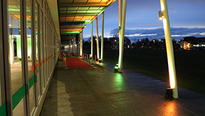 brighten up the outside of your venue with astera lighting